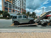 Tin tức ô tô - Mercedes-AMG G63 màu sơn Designo Platinum Magno về tay đại gia Sài Thành