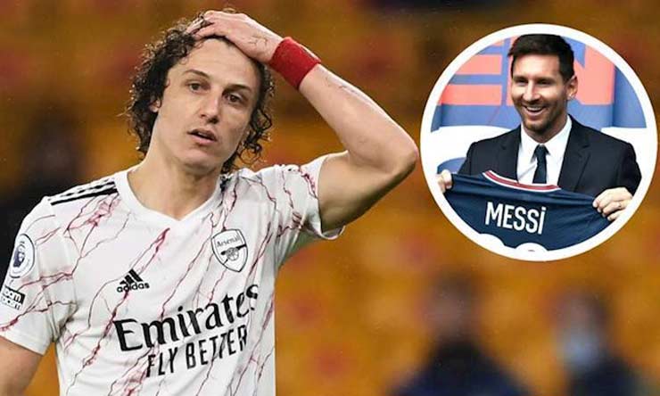 David Luiz không dám trở lại Ligue 1 vì e ngại phải đối đầu Leo Messi