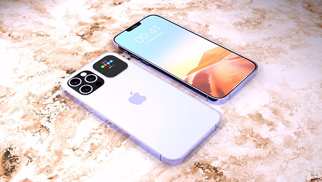 Ảnh concept&nbsp;iPhone 13 Pro.