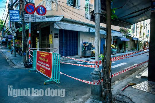 Khu dân cư Bàu Hạc, quận Thanh Khê, các khu vực được lắp chốt cứng để lối ra duy nhất