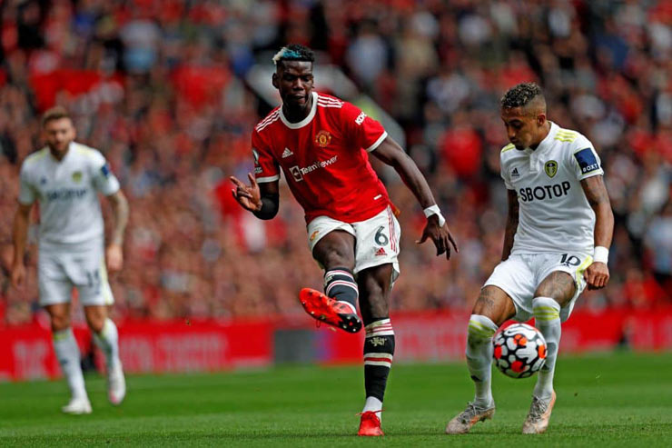 Khoe kiểu tóc mới, Pogba lập cú poker kiến tạo giúp MU đại thắng Leeds 5-1