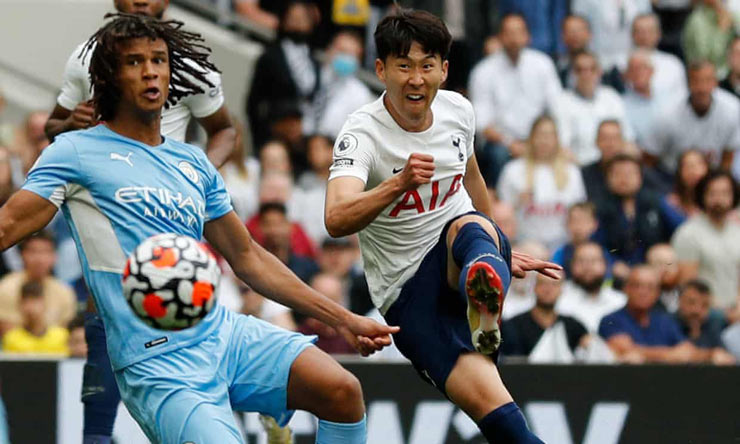 Không cần Harry Kane, Son Heung Min vẫn giúp Tottenham thắng sốc Man City 1-0