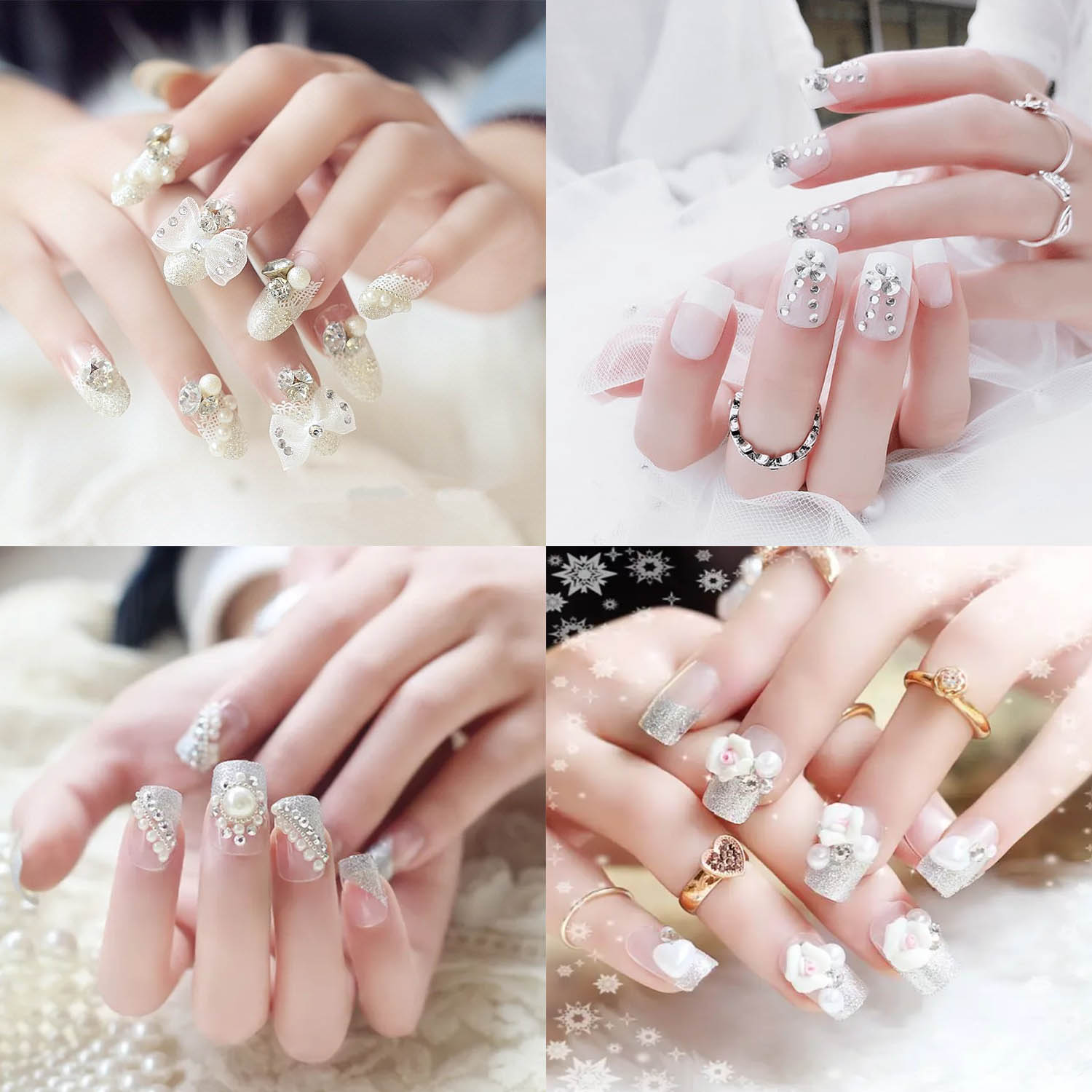 TOP 10+] Mẫu nail trắng đẹp nhức nhối chị em SAY ĐỨ ĐỪ