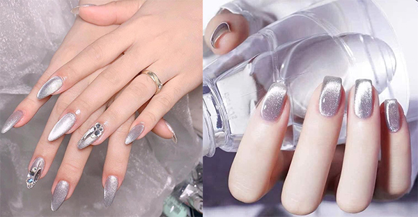 20 mẫu nail trắng đẹp thanh lịch tinh tế hot nhất hiện nay - 8