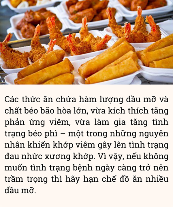 4 thực phẩm “đại kỵ” với người bị đau nhức xương khớp, nên tránh xa ngay hôm nay! - 2