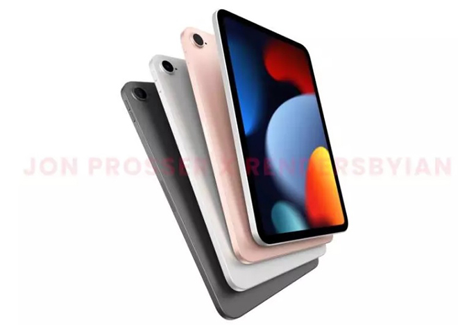 iPad Mini 6 sẽ có thiết kế giống iPad Pro 2021.