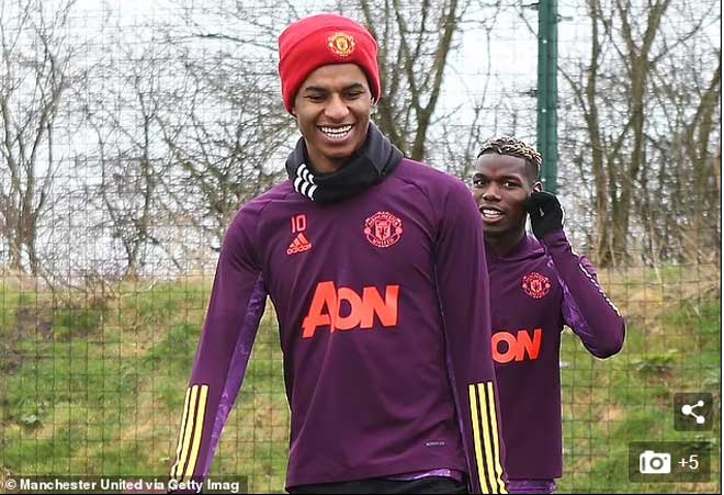 Rashford có thể trở lại tập luyện cùng MU ngay cuối tháng sau