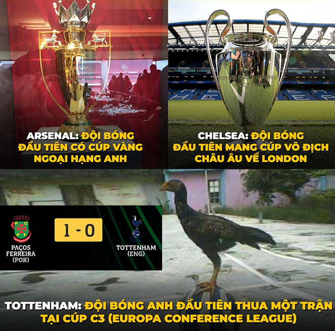 Tottenham làm được điều mà chưa đội bóng Anh nào làm được.