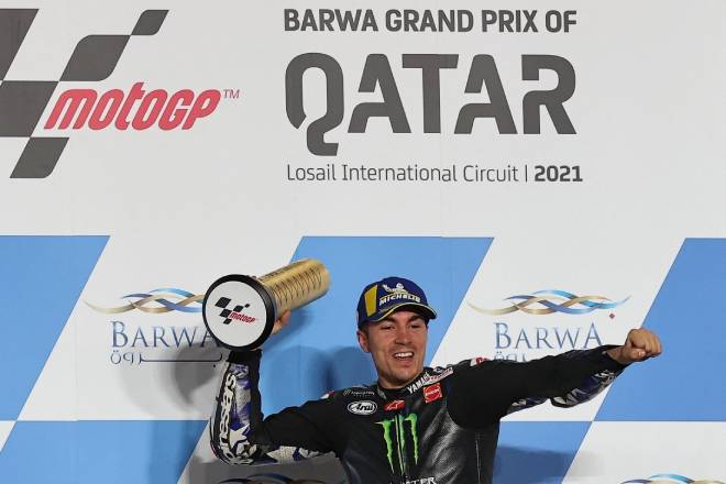 Chiến thắng gần nhất của Vinales và Yamaha là tại Qatar