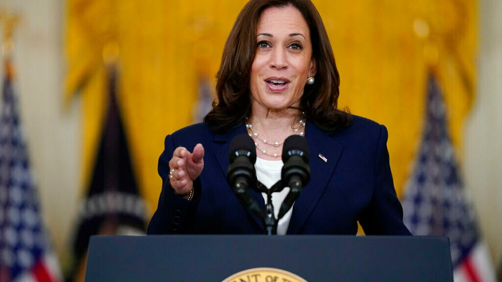 Phó Tổng thống Hoa Kỳ Kamala Harris. Ảnh: AP