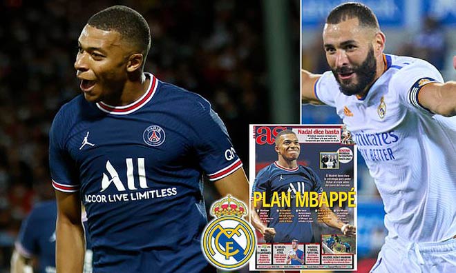 Mbappe được Benzema nhắn tin gạ gẫm bỏ PSG sang Real Madrid