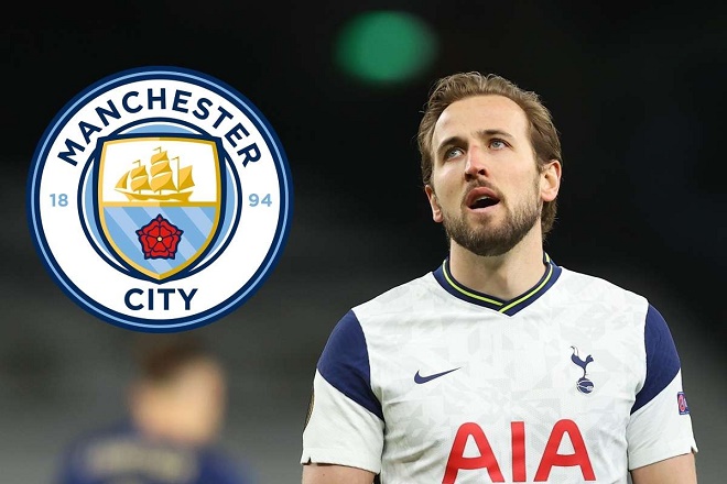 Kane đang là mục tiêu số 1 của Man City