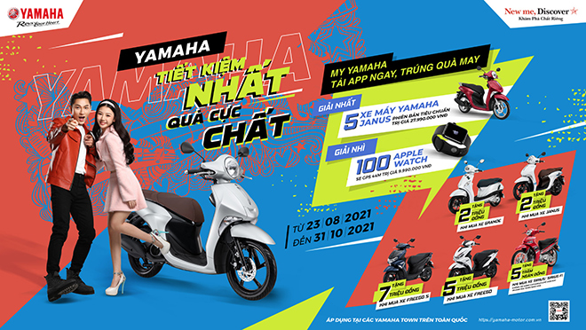 Yamaha tung chương trình khuyến mại và quay số trúng thưởng hấp dẫn nhất năm 2021 - 1