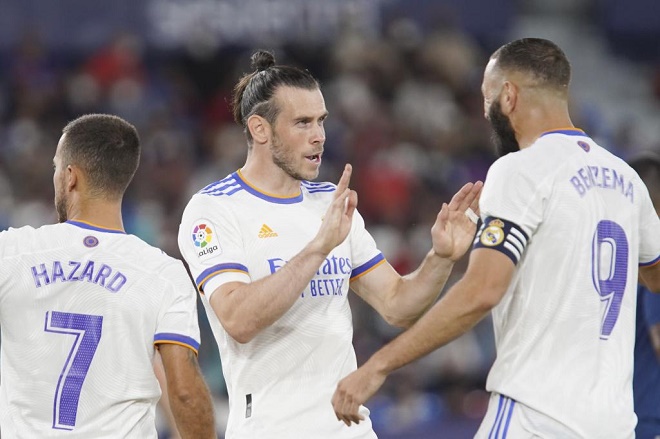 Bale mở tỷ số cho Real Madrid ngay ở phút thứ 5