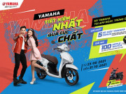 Xe máy - Xe đạp - Yamaha tung chương trình khuyến mại và quay số trúng thưởng hấp dẫn nhất năm 2021