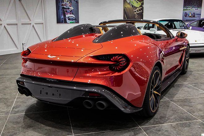 Hàng hiếm Aston Martin Vanquish Zagato rao bán giá khủng - 5