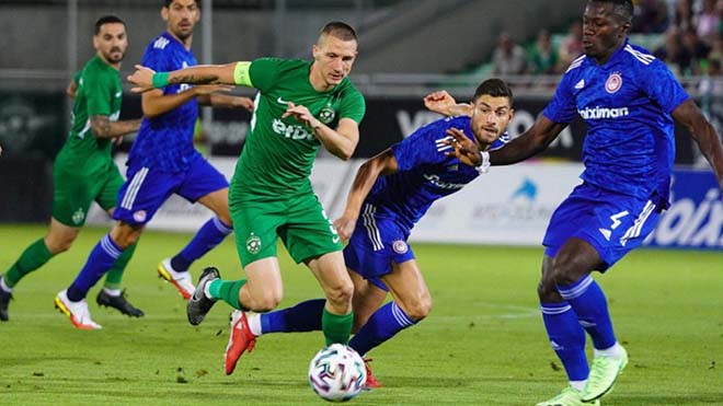 Trận đấu giữa Ludogorets và Malmo diễn ra hấp dẫn