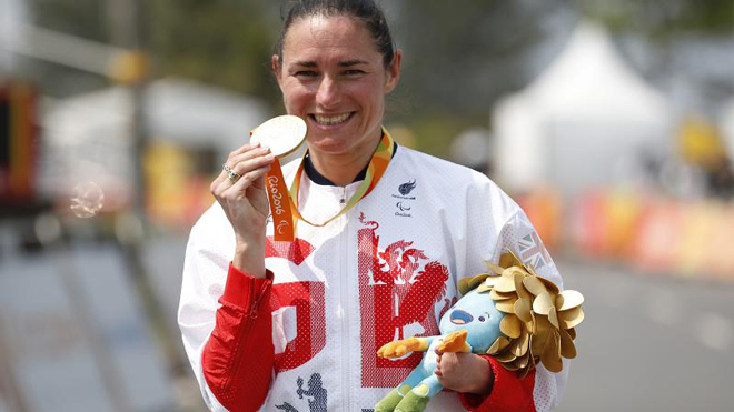 Sarah Storey có HCV thứ 15 lịch sử các kì Paralympic