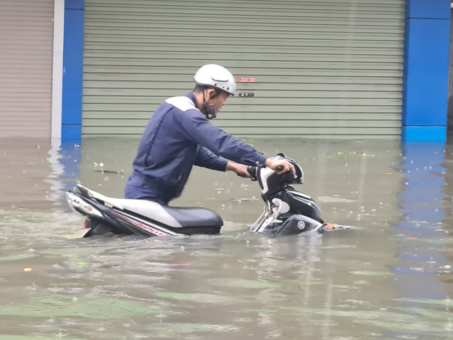 Theo Trung tâm Dự báo khí tượng thủy văn Quốc gia, nguyên nhân của trận mưa to ở Hải Phòng là do khu vực Bắc Bộ đang chịu ảnh hưởng của rãnh áp thấp có trục Tây Bắc-Đông Nam kết hợp với hội tụ gió lên đến 5.000m gây ra.