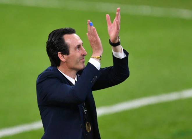 HLV Unai Emery tự hào khi đội bóng của ông là hạt giống số 1 bảng F và không ngán tái đấu MU ở trời Âu