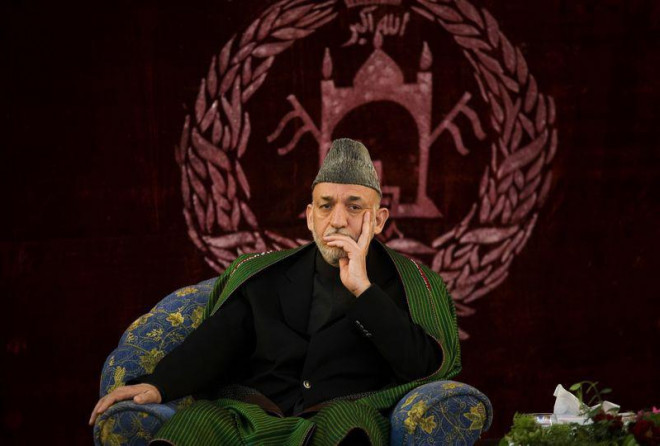 Cựu Tổng thống Hamid Karzai. Ảnh: GETTY IMAGES