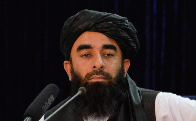 Phát ngôn viên&nbsp;Zabihullah Mujahid của Taliban. Ảnh: NDTV