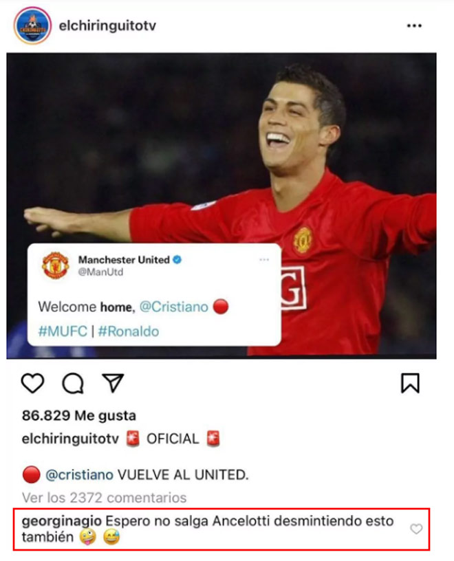 Ronaldo về MU: Huyền thoại tin vô địch Ngoại hạng Anh, bạn gái CR7 trêu HLV Real - 3