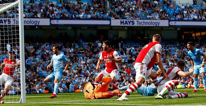 Trực tiếp bóng đá Man City - Arsenal: Thong dong có bàn thứ 5 (Hết giờ) - 7