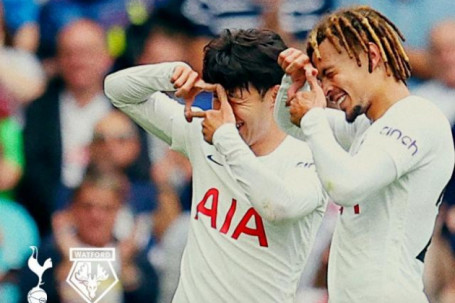 Video bóng đá Tottenham - Watford: Son Heung Min rực sáng, độc chiếm ngôi đầu (Vòng 3 Ngoại hạng Anh)