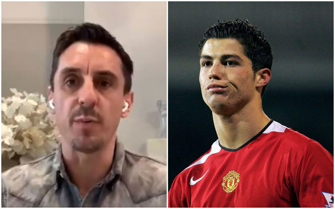 Gary Neville cho rằng ngay cả khi mua lại được Ronaldo, MU chỉ cán đích thứ 3 ở giải Ngoại hạng Anh mùa này sau Man City và Chelsea