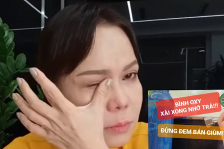 Việt Hương lên tiếng về tin đồn thu 1,5 triệu đồng/bình oxy