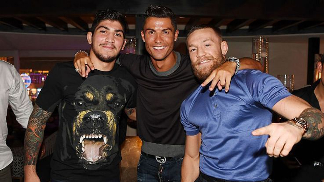 McGregor nhiều lần gặp gỡ ngôi sao Ronaldo