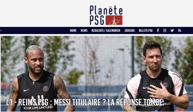 Trang Planete PSG nghi Messi không đá hết sức bởi theo kế hoạch ban đầu, siêu sao Argentina sẽ không tham dự trận gặp Reims