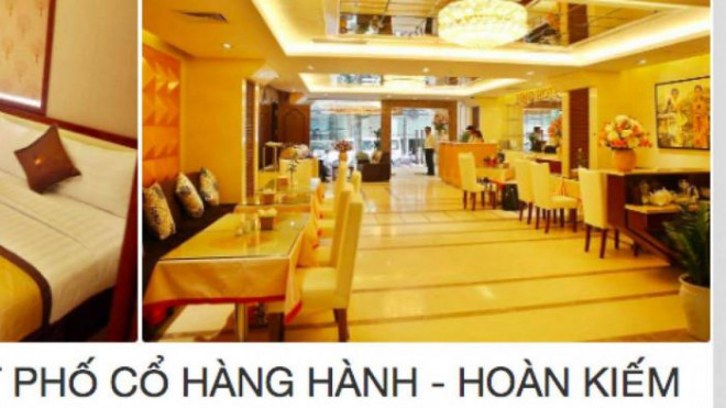 Một khách sạn quận Hoàn Kiếm rao bán 170 tỷ.
