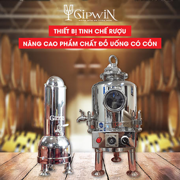 Gipwin là công nghệ ưu việt tại Việt Nam xử lý đồ uống có cồn