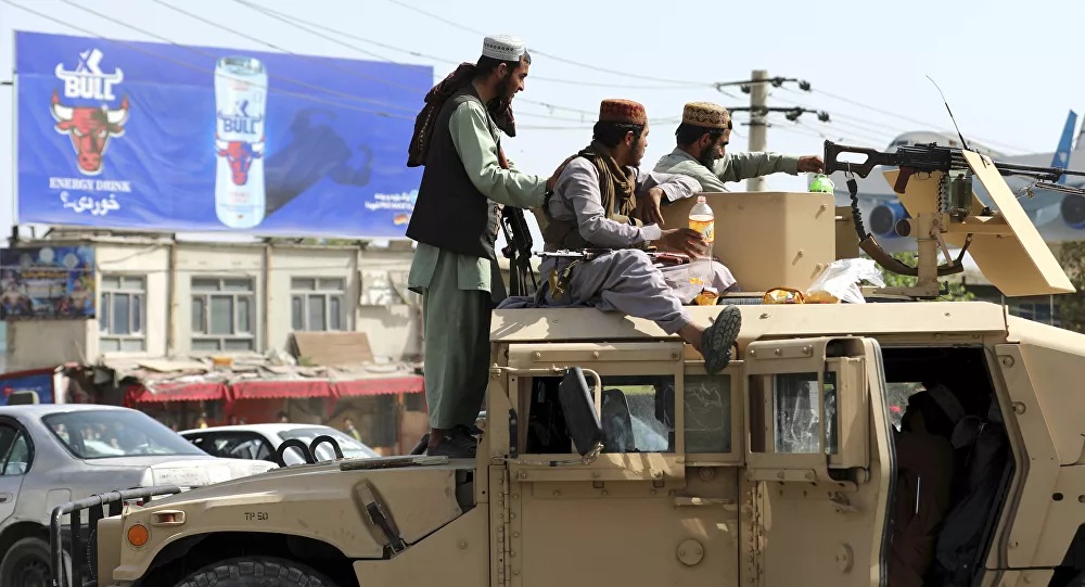 Taliban tuyên bố giành chiến thắng sau khi Mỹ rút quân hoàn toàn khỏi Afghanistan. Ảnh: AP