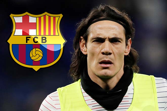 Cavani đang được phía Barca liên hệ