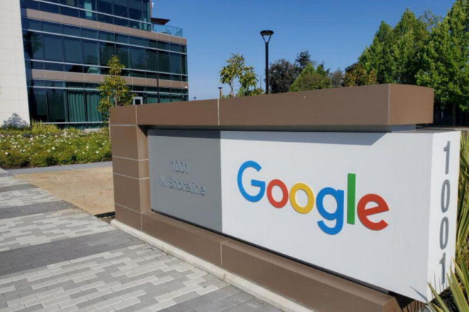 Văn phòng Google gần trụ sở chính của công ty ở Mountain View, California. Ảnh: REUTERS.