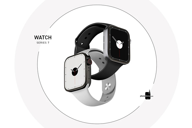 Apple Watch Series 7 sẽ có màn hình lớn hơn.