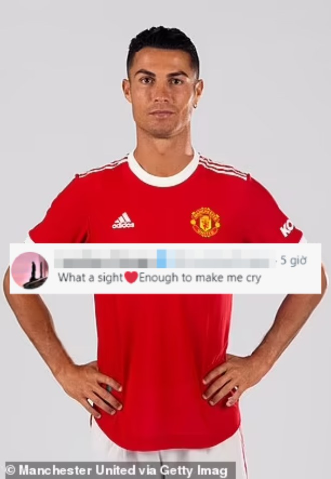 Fan MU "mừng phát khóc" khi CR7 khoác lên mình màu áo "Quỷ đỏ" một lần nữa