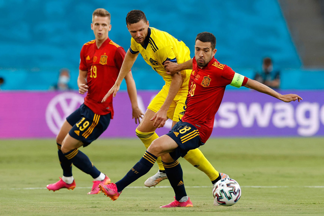 Thụy Điển và Tây Ban Nha bất phân thắng bại tại VCK EURO 2020