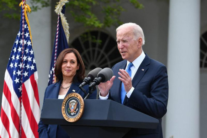 Tổng thống Mỹ Joe Biden và Phó Tổng thống Kamala Harris. Ảnh: CBS