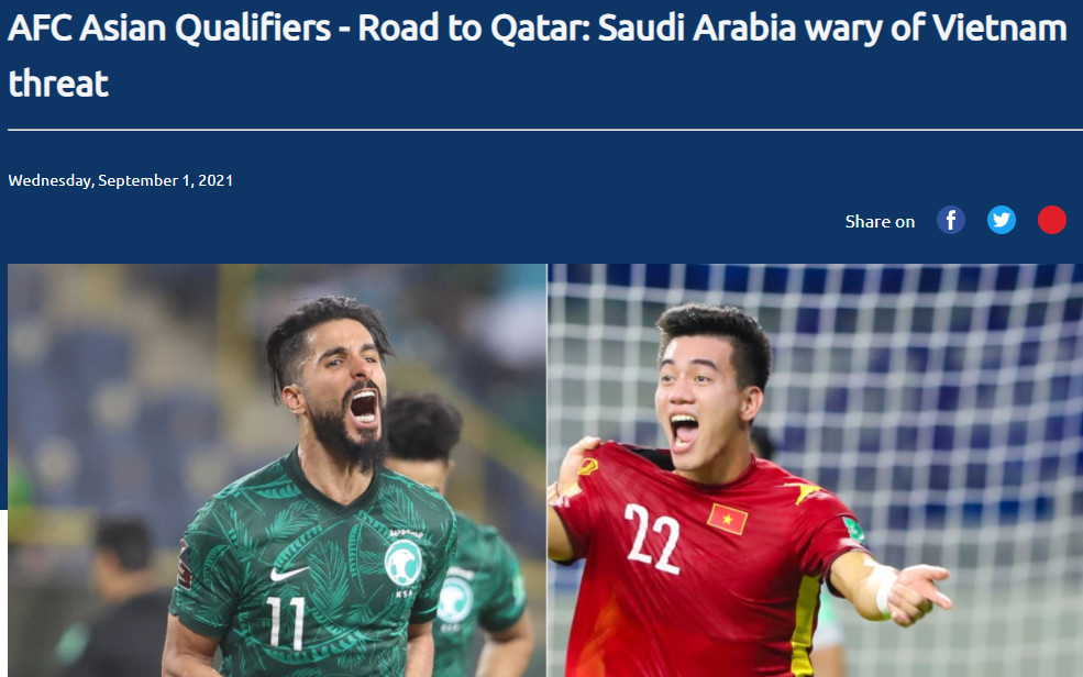 Trang chủ AFC cảnh báo Saudi Arabia