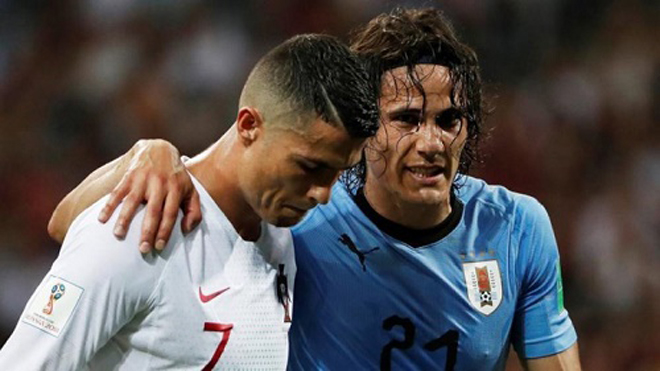 Cavani tự tin đá cặp ăn ý với Ronaldo