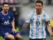 Bóng đá - Messi &quot;cày&quot; 3 trận/7 ngày cùng Argentina đua vé World Cup, PSG lo sốt vó