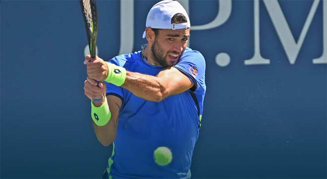 Matteo Berrettini vất vả giành vé đi tiếp