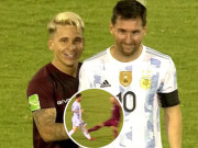 Bóng đá - Rợn người Messi suýt bị đạp gãy chân, vẫn nở nụ cười thân thiện với đối thủ