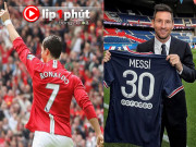 Bóng đá - Ronado đối mặt lời nguyền số 7 tại MU, PSG chọn Messi bỏ qua thương vụ &quot;béo bở&quot; CR7 (Clip 1 phút Bóng đá 24H)