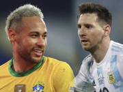 Bóng đá - Nhận định bóng đá Brazil – Argentina: “Siêu kinh điển” Neymar – Messi, cơ hội phục thù Copa America