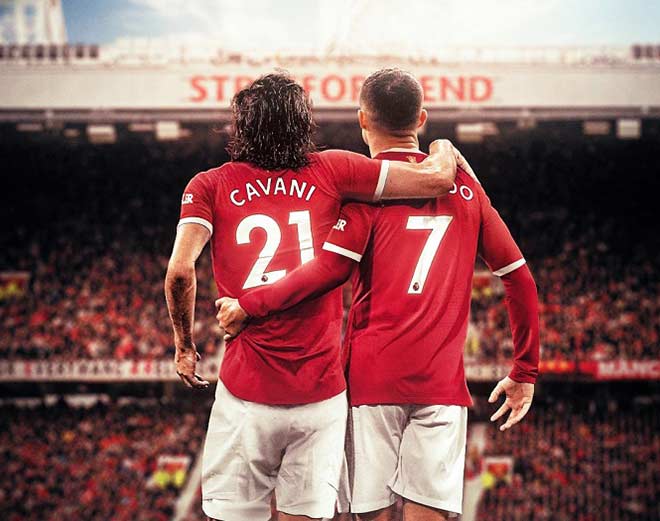 Cavani &amp; Ronaldo, họ tổng cộng ghi 13 bàn bằng đầu trong mùa 2020/21